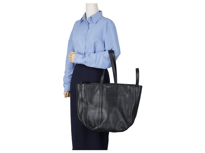 Balenciaga Cabas Large Tote Bag Black - vista 19