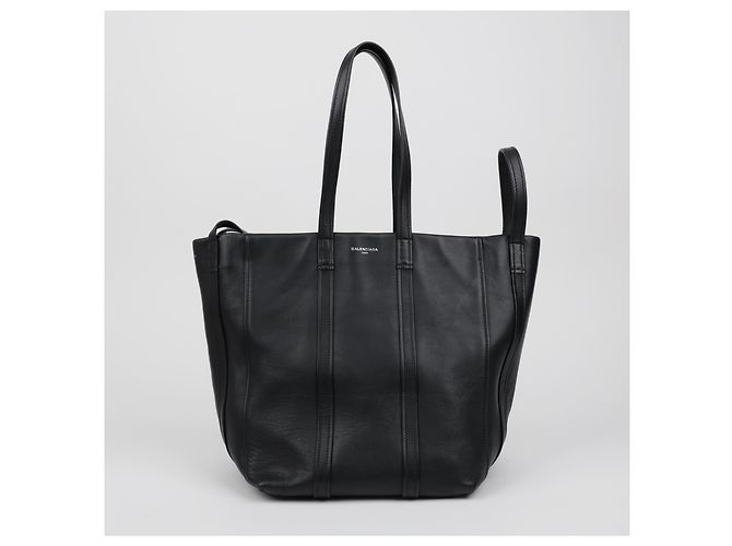Balenciaga Cabas Large Tote Bag Black - vista 2