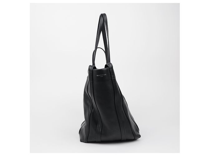 Balenciaga Cabas Large Tote Bag Black - vista 7