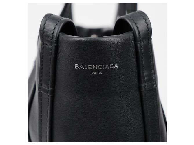 Balenciaga Cabas Large Tote Bag Black - vista 8