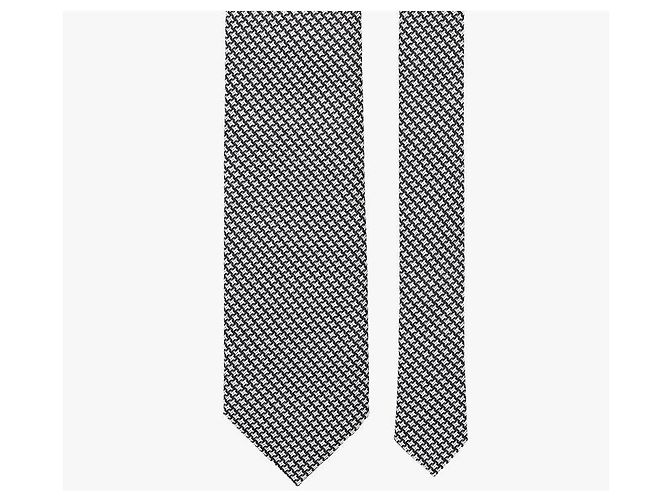 Tom Ford Micro Pattern Silk Tie - view 7