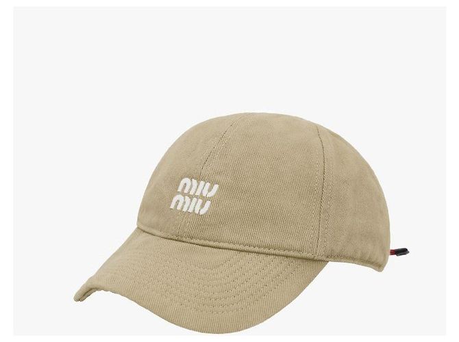 Gorra de denim azul Miu Miu - vista 5