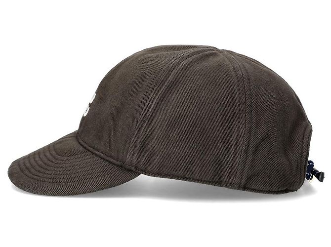 Miu Miu Gorra de béisbol de denim Logo - vista 3