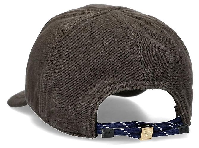 Miu Miu Gorra de béisbol de denim Logo - vista 4
