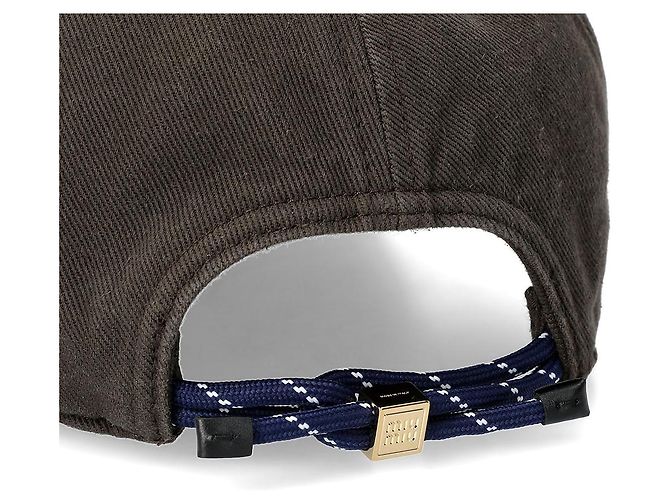 Miu Miu Gorra de béisbol de denim Logo - vista 9
