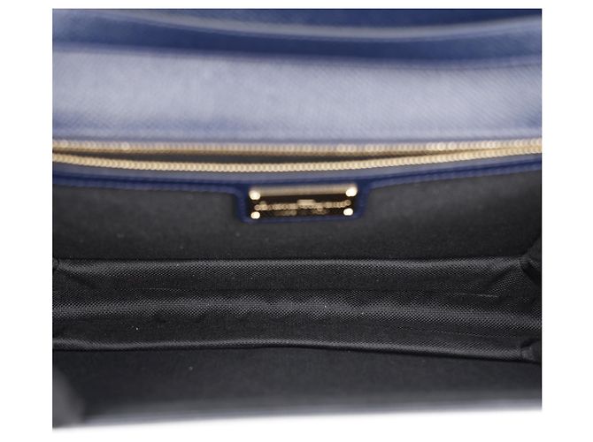 Salvatore Ferragamo Borsa a Tracolla con Patta - vista 8