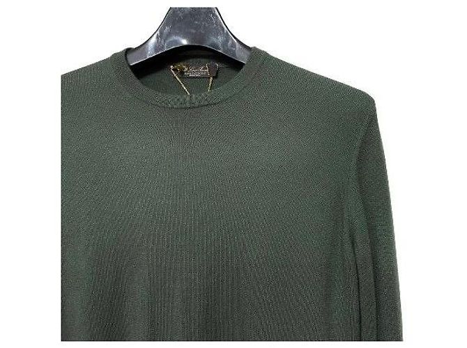 Loro Piana Strickpullover aus Kaschmir in Grün - Ansicht 4