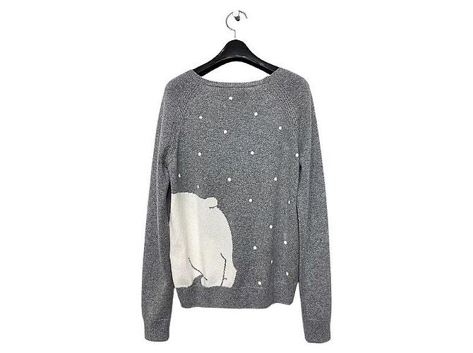 Loro Piana Baby Cashmere Strick in Grau für Damen - Ansicht 2