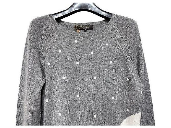 Loro Piana Baby Cashmere Strick in Grau für Damen - Ansicht 5