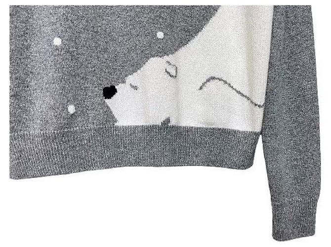 Loro Piana Baby Cashmere Strick in Grau für Damen - Ansicht 6