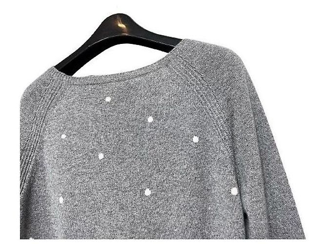 Loro Piana Baby Cashmere Strick in Grau für Damen - Ansicht 8