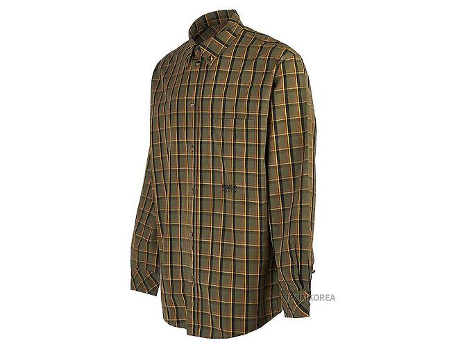 Kenzo Camicia a quadri in cotone da uomo - vista 2