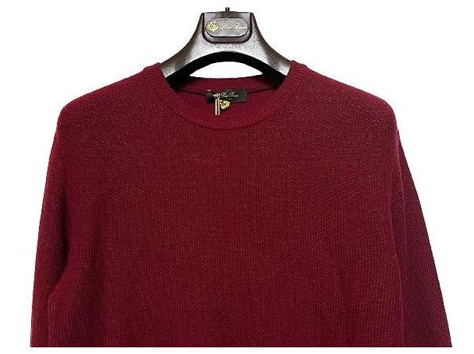 Loro Piana Lila Kaschmir Strickpullover Herren - Ansicht 4