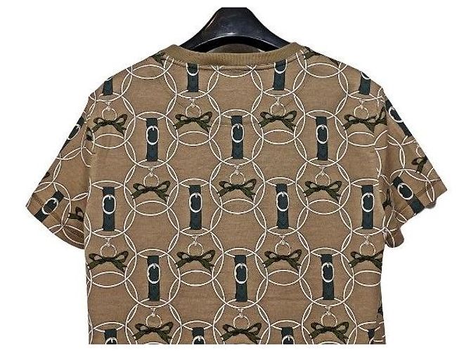 Hermès Khaki Ribbon Round Short Sleeve - vista 7
