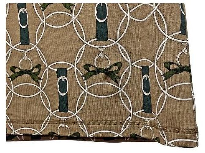 Hermès Khaki Ribbon Round Short Sleeve - vista 8