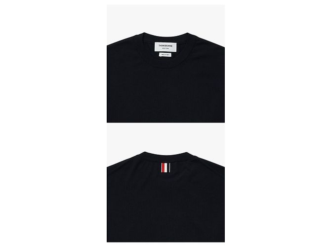 Thom Browne Nachhaltiger gestreifter Merino-Wollpullover für Herren - Ansicht 7