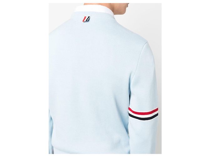 Thom Browne Armband Milano Knit Blau - Ansicht 5