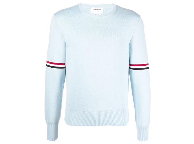 Thom Browne Armband Milano Knit Blau - Ansicht 6