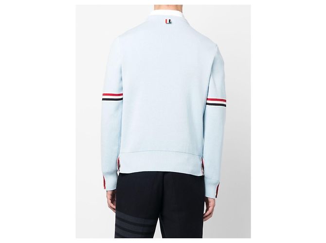 Thom Browne Armband Milano Knit Blau - Ansicht 9