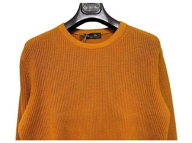 Loro Piana Strickpullover aus Kaschmir in Orange - Ansicht 5