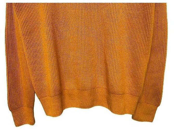 Loro Piana Strickpullover aus Kaschmir in Orange - Ansicht 8