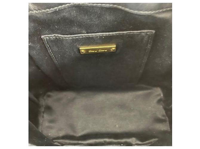 Miu Miu Borsa a tracolla Bucket Matelassé Crystal - vista 6