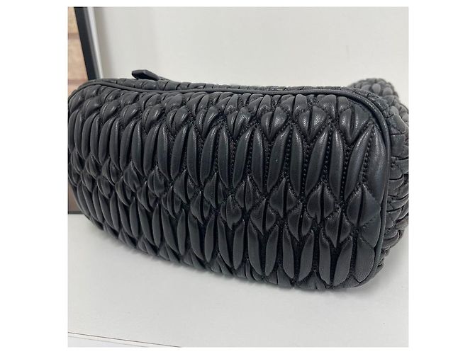 Miu Miu Borsa a tracolla Bucket Matelassé Crystal - vista 7