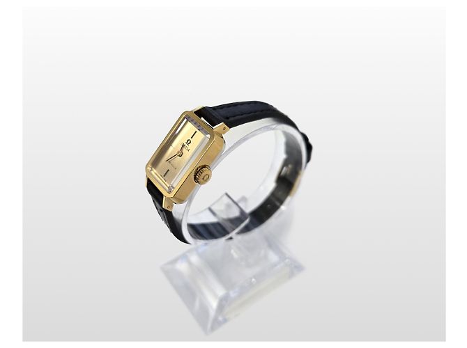 Omega Reloj manual cuadrado para mujer - vista 3
