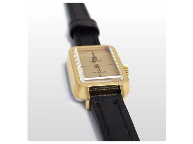 Omega Reloj manual cuadrado para mujer - vista 6