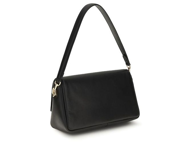 Tory Burch Borsa a tracolla Bos Taurus in pelle di vitello nera - vista 3