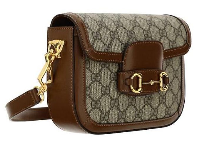 Gucci Borsa in polietilene marrone - vue 2