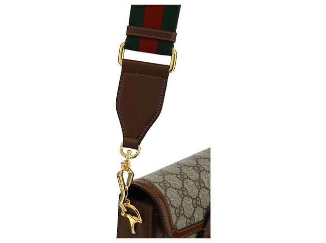 Gucci Borsa in polietilene marrone - vue 4