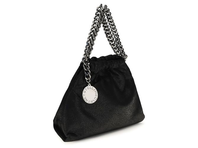 Stella Mc Cartney Borsa in poliestere nera - vista 2