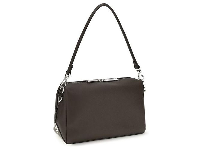 Fendi Borsa a tracolla Bos Taurus in pelle di vitello marrone - vista 2