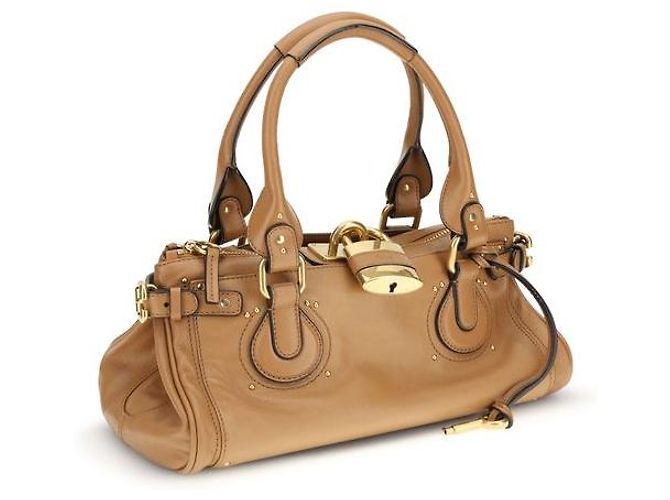 Chloé Borsa a tracolla in pelle di bufalo marrone - vista 2