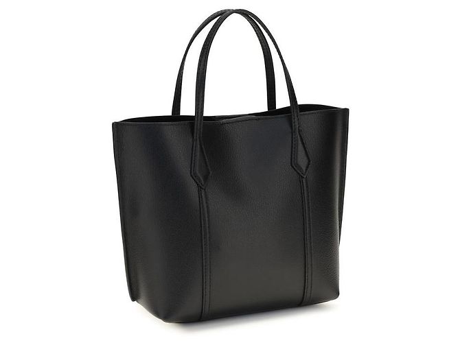 Tory Burch Borsa Bos Taurus in pelle di vitello nera - vista 3
