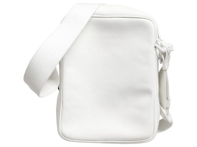 Dolce & Gabbana Borsa a tracolla da uomo con placca logo bianca - vista 5