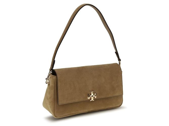 Tory Burch Borsa a tracolla in pelle beige - vista 2