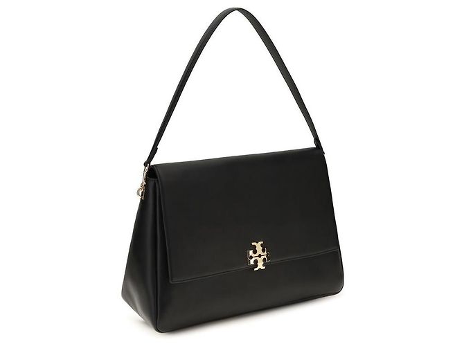 Tory Burch Borsa a tracolla Bos Taurus in pelle di vitello nera - vista 2