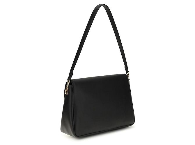 Tory Burch Borsa a tracolla Bos Taurus in pelle di vitello nera - vista 3