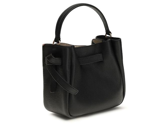 Tory Burch Borsa a tracolla Bos Taurus in pelle di vitello nera - vista 3
