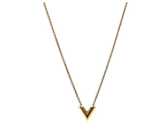 Louis Vuitton Collana Essential Gold - vista 2