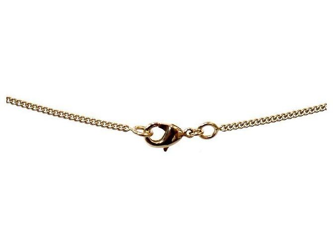 Chanel Collana Gold Pink Check - vista 4