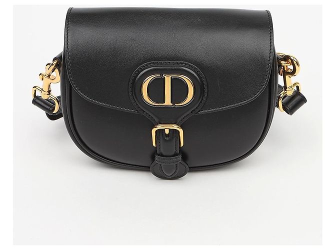 Dior Borsa a tracolla Barbie Small Box in pelle Capra Nera - vista 2