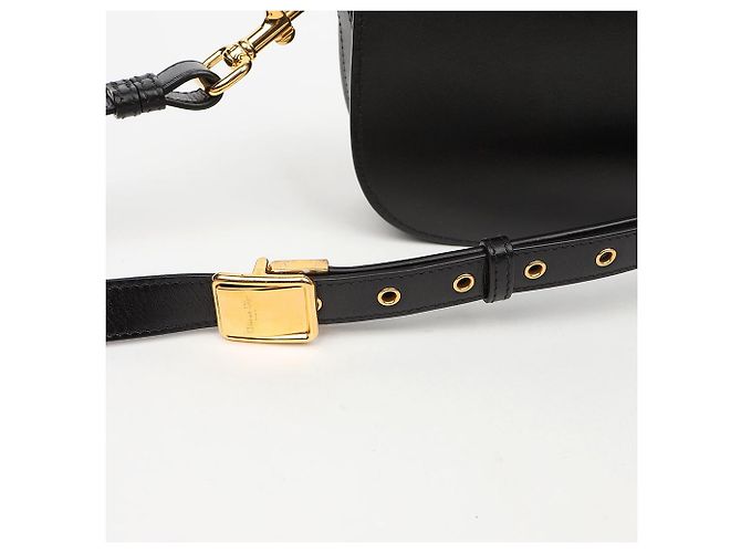 Dior Borsa a tracolla Barbie Small Box in pelle Capra Nera - vista 5