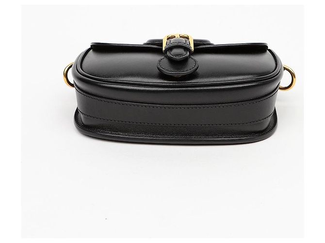 Dior Borsa a tracolla Barbie Small Box in pelle Capra Nera - vista 7