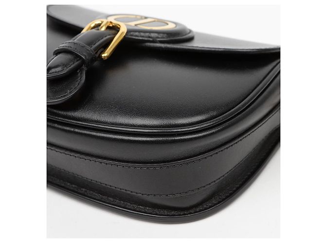 Dior Borsa a tracolla Barbie Small Box in pelle Capra Nera - vista 8