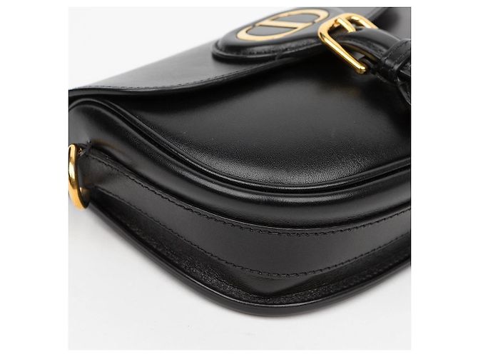 Dior Borsa a tracolla Barbie Small Box in pelle Capra Nera - vista 9