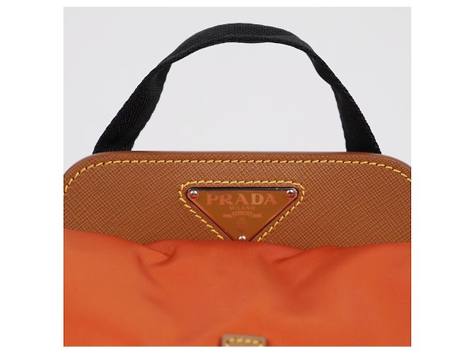 Prada Zaino con logo triangolare - vista 3