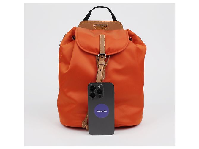 Prada Zaino con logo triangolare - vista 9
